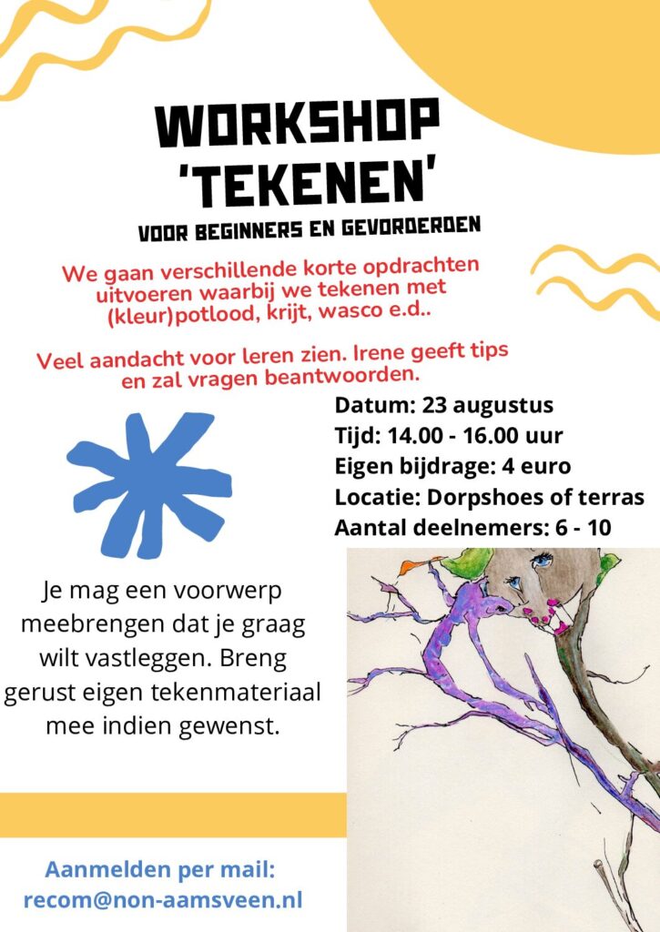 Workshop tekenen