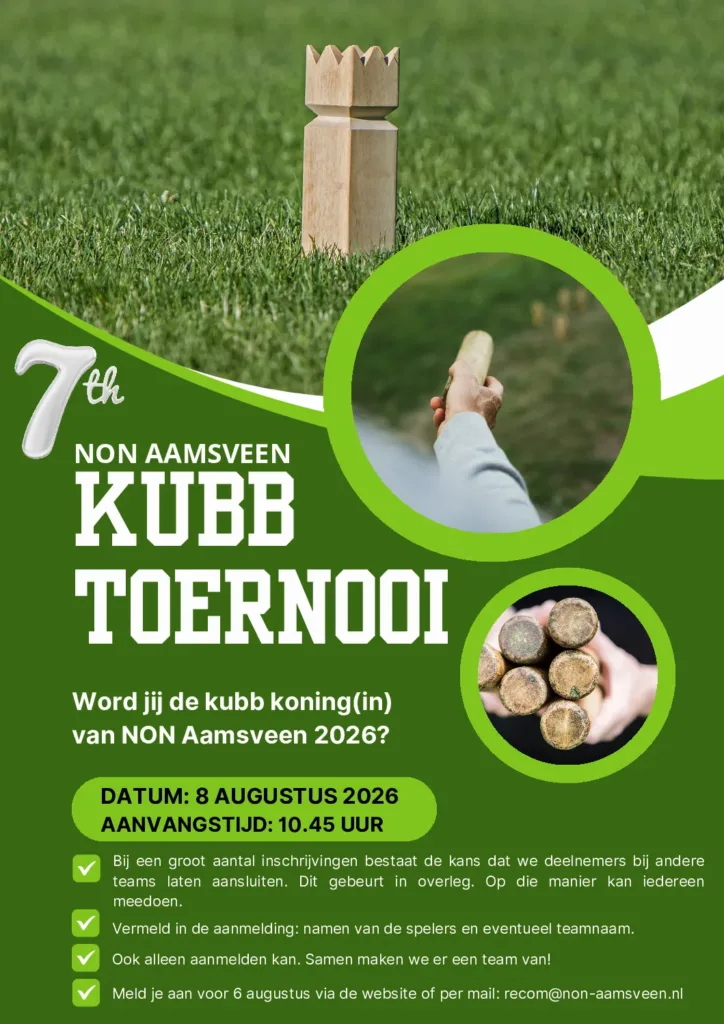 Kubb toornooi
