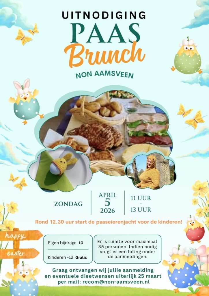 1e paasdag, paasbrunch